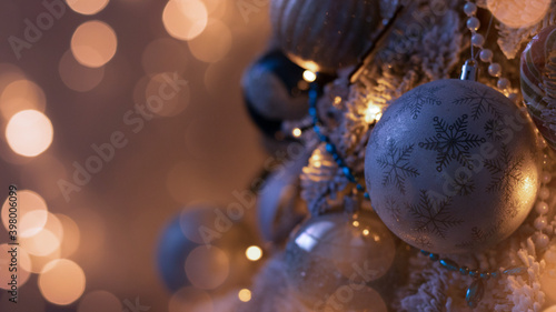 Festive background with a d...
