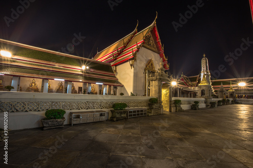 Background of important religious tourist attractions in Bangkok,Thailand(Wat Ratchabophit Sathit Mahasimaram)Thailand,is a beautiful church.