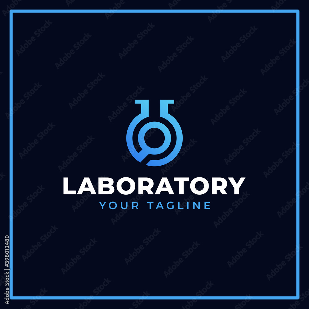 Premium Laboratory Logo, Science lab and logo design template Vector Premium Laboratory Logo, Science lab and logo design template Vector