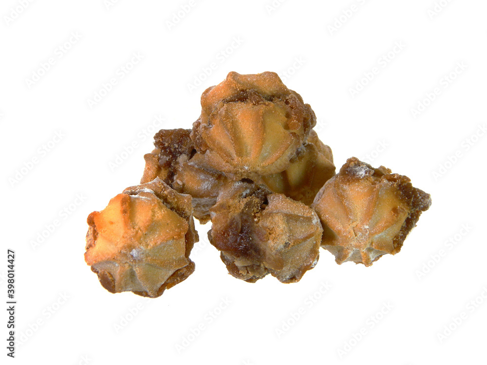 Obraz premium choux pastry isolated on white background