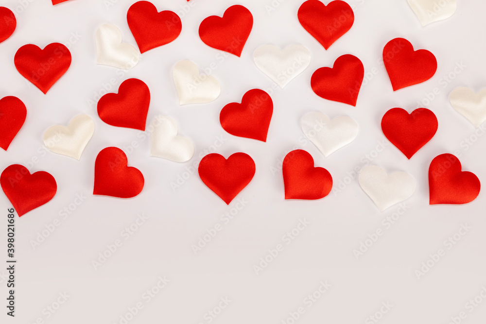 Valentines day hearts frame Valentines day hearts frame