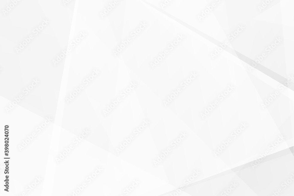 Fototapeta premium Abstract white and grey on light silver background modern design. Vector illustration EPS 10.