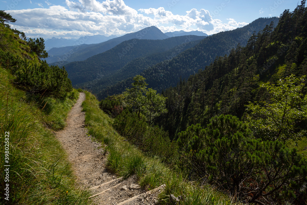 Fototapeta premium Herzogstand mountain, Bavaria, Germany