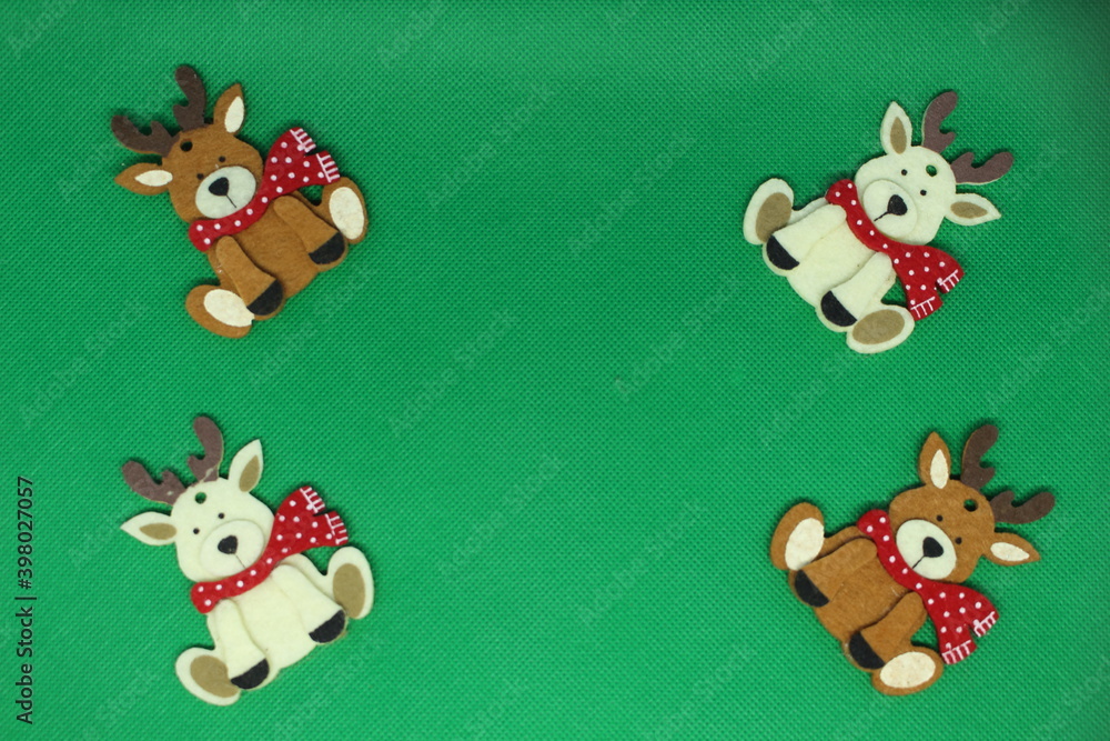 Fototapeta premium christmas puppets