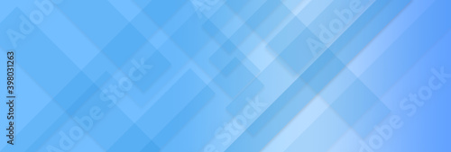Abstrakte geometrische Elemente in verschiedenen blau Farben für Webseite, Präsentation oder Logo