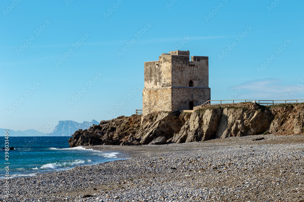 Beach of Torre de la Sal, Casares, Malaga, Spain