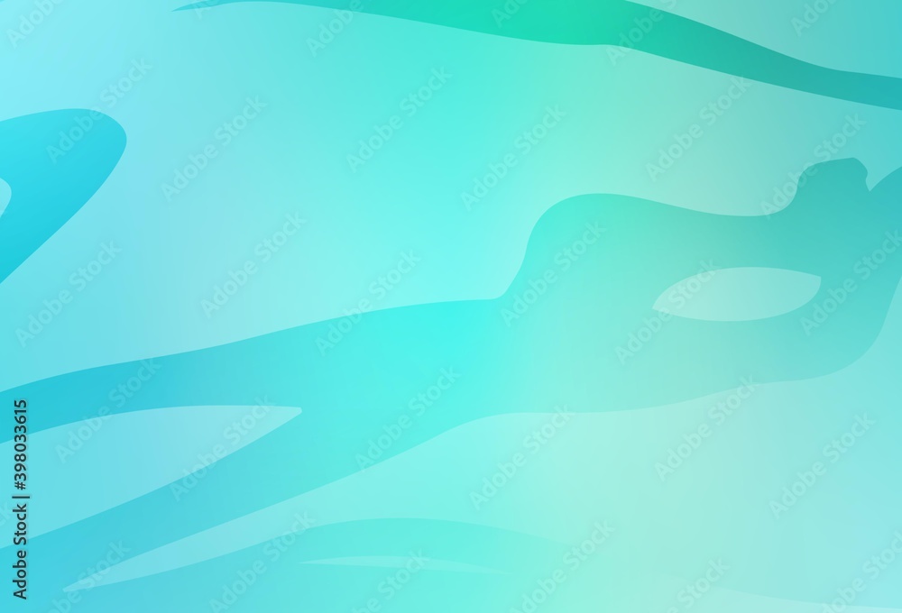Light Green vector blurred shine abstract texture. Light Green vector blurred shine abstract texture.