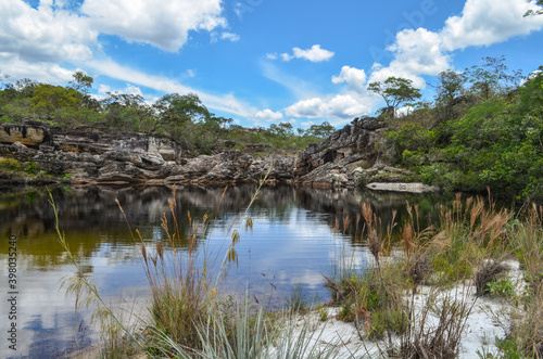 Beautiful region in the interior of Brazil close to the city of Diamantina in the state of Minas Gerais. This region has many rivers, waterfalls and mountains.