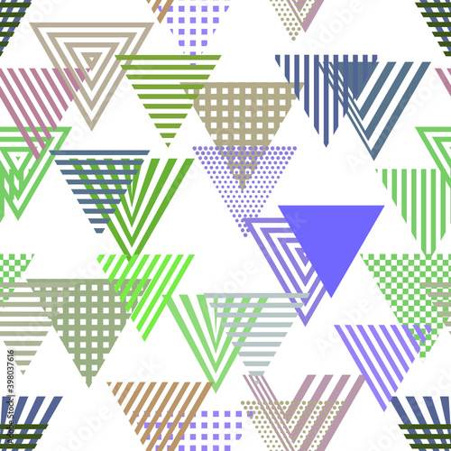 seamless pattern with design elements . Vector