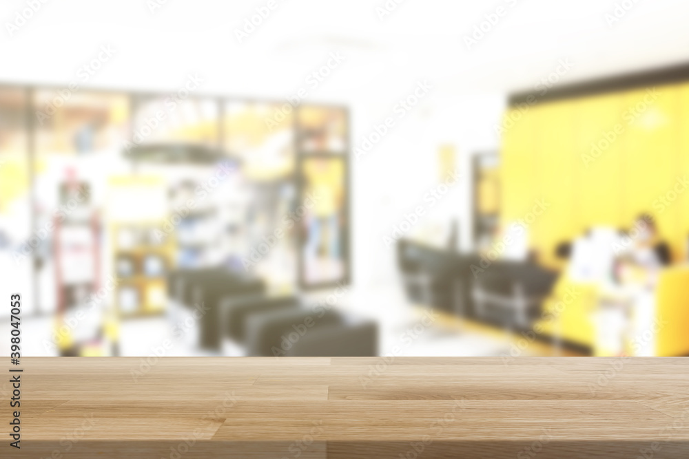 Empty wooden board empty table in front of blurred background. Perspective brown wood over garage background - can be used mockup for display or montage your products. copy space. Empty wooden board empty table in front of blurred background. Perspective brown wood over garage background - can be used mockup for display or montage your products. copy space.