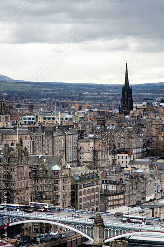 Fotografie Edinburgh old town