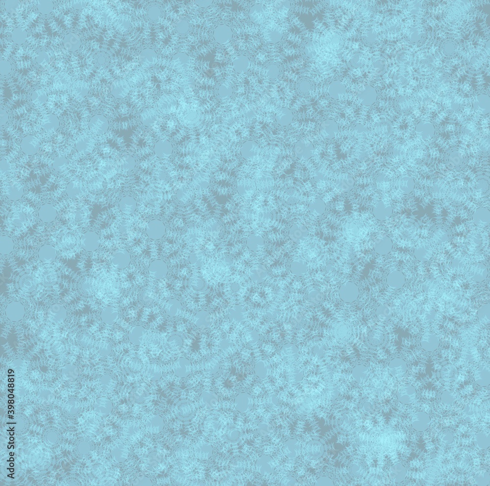 Obraz premium blue background with snowflakes
