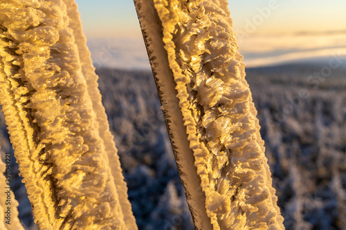 Lookout tower, Velka Destna, Orlicke mountains, Eastern Bohemia, Czech Republic photo