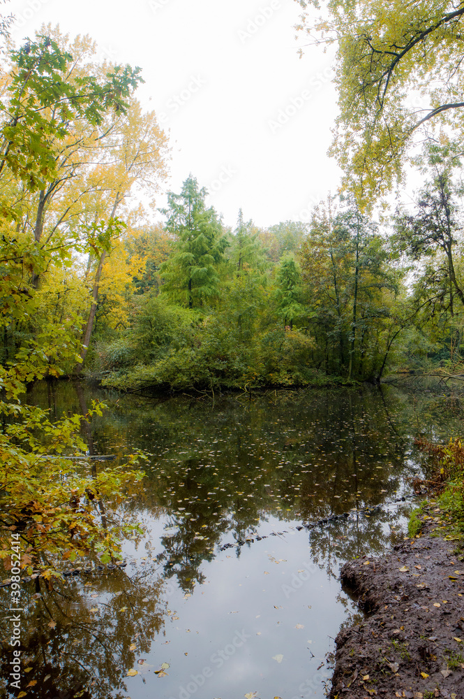 Park the Amsterdamse Bos in Autumn