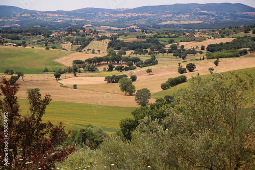 Panorama on the Umbrian countryside, Italy