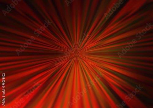 Dark Red, Yellow vector abstract bokeh pattern. Modern geometrical abstract illustration with gradient. The blurred design can be used for your web site.
