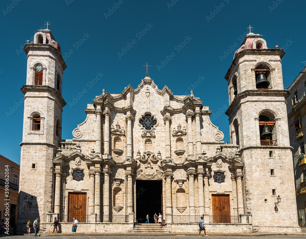 Die Kathedrale der Jungfrau Maria von der Unbefleckten Empfängnis in Havanna