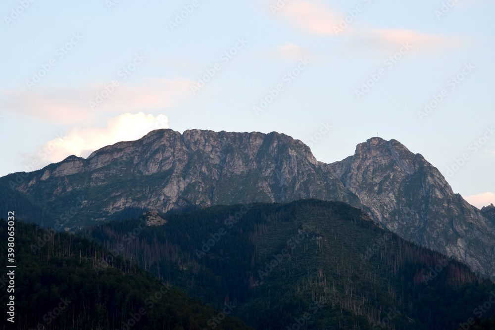 Fototapeta premium Tatra mountains giewont mountain