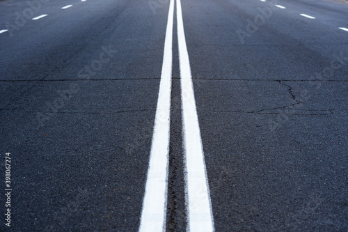 asphalted, road, white strips,marking © O.PASH