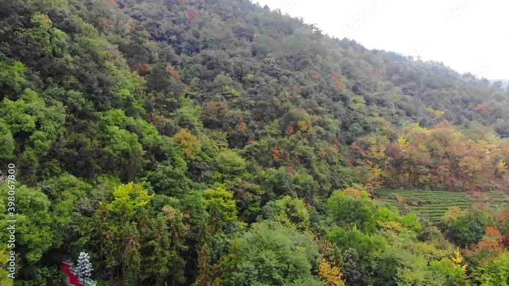 Beautiful landscape of Wudang Mountain. Wudang Mountain is Scenery and Ancient Architectural Complex in Shiyan City, Hubei Province, China Beautiful landscape of Wudang Mountain. Wudang Mountain is Scenery and Ancient Architectural Complex in Shiyan City, Hubei Province, China