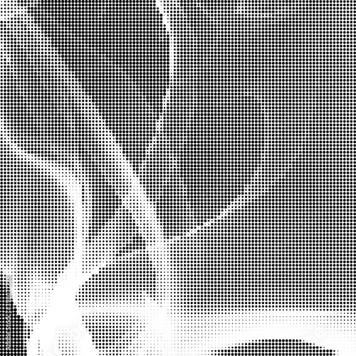 Halftone Pattern. Set of Dots. Dotted Texture on White Background. Overlay Grunge Template. Distress Linear Design. Fade Monochrome Points. Pop Art Backdrop.