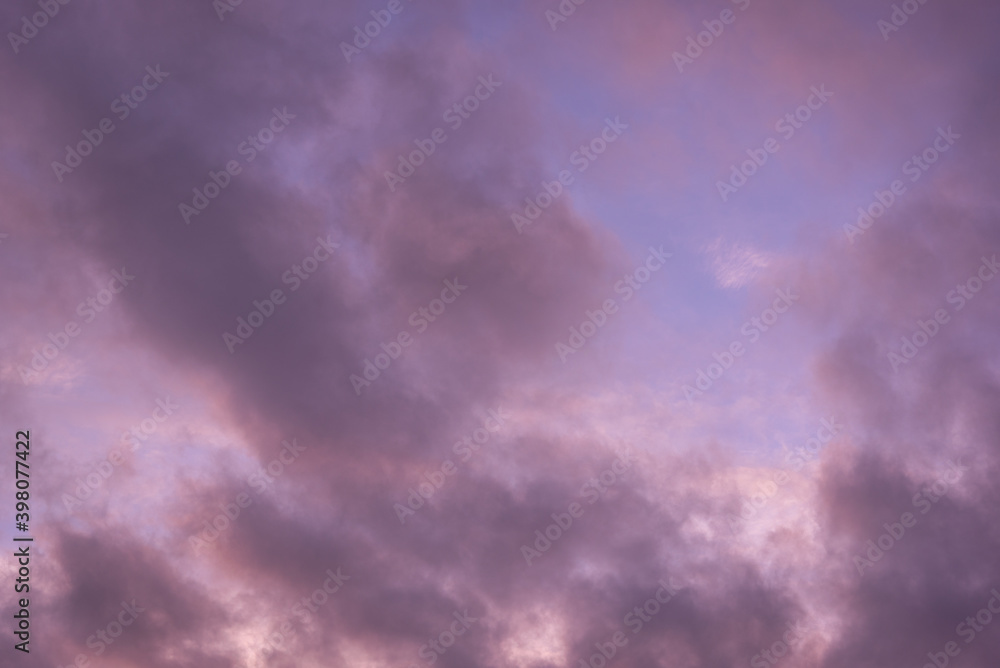 Supplemental pink and purple sunset sunrise cloud sky Supplemental pink and purple sunset sunrise cloud sky
