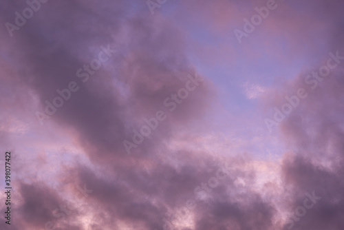 Supplemental pink and purple sunset sunrise cloud sky 