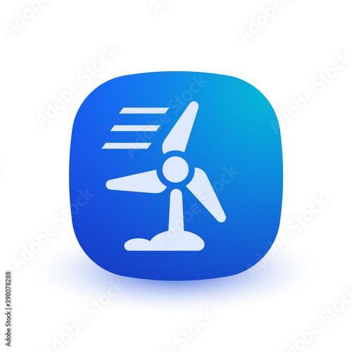 Wind Energy - Button