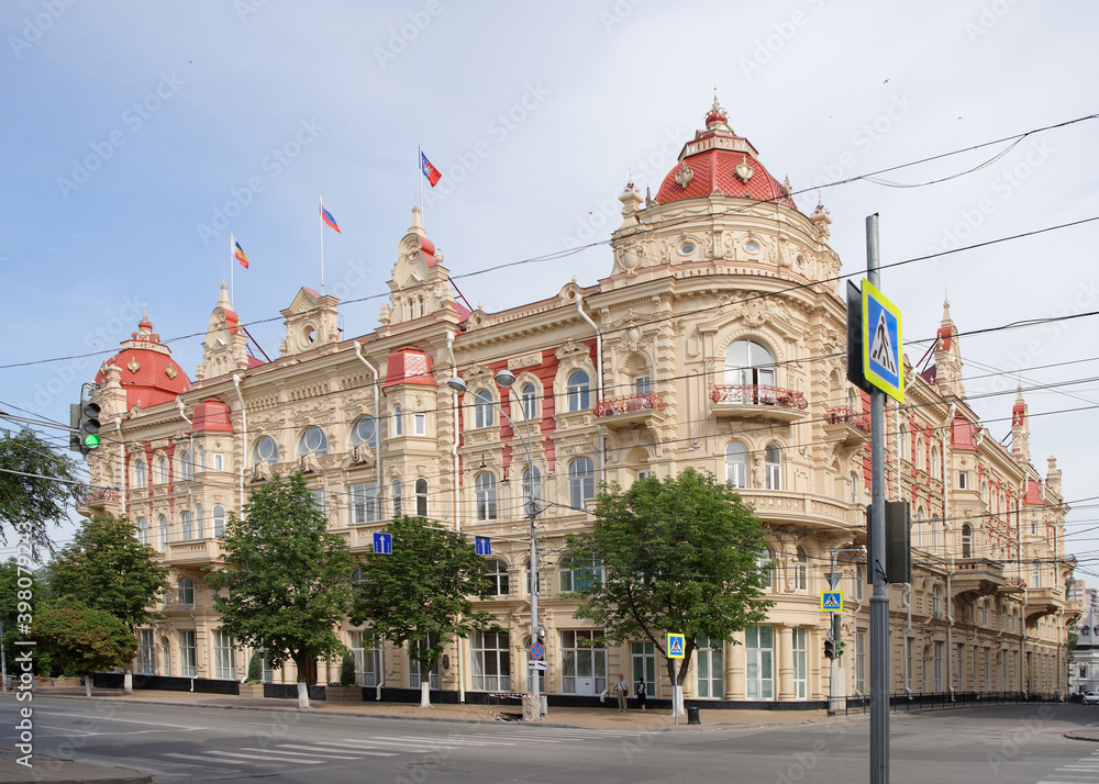 City Council building (Town house) - built in 1899 by the architect A. Pomerantsev