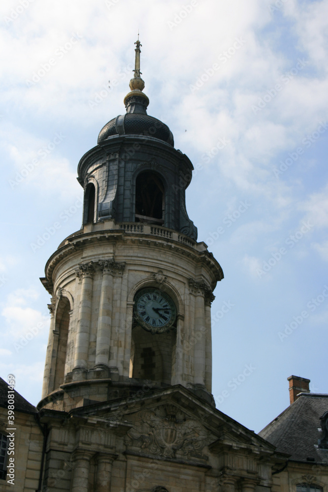 town hall in rennes in brittany (france)