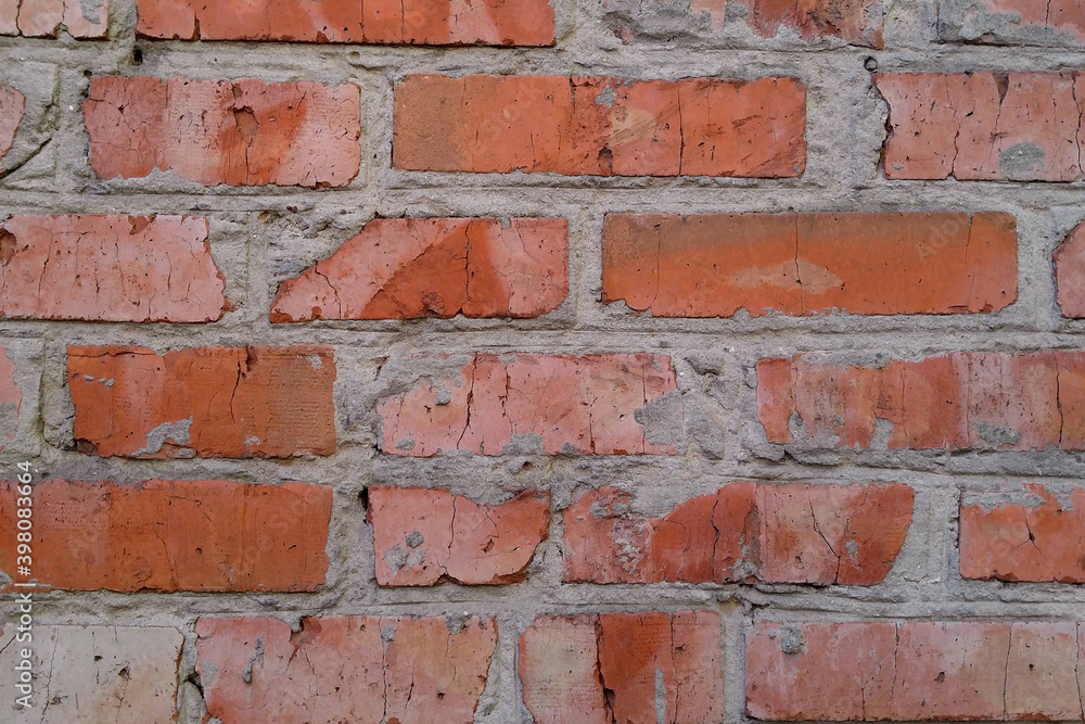 Brick red old wall texture brickwork Brick red old wall texture brickwork