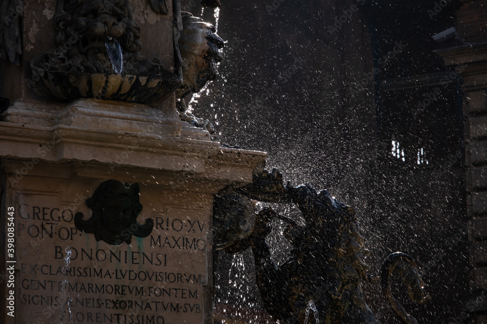 Fontana nel centro di Faenza
