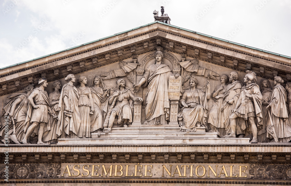 Obraz premium National Assembly in the Bourbon Palace