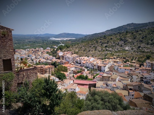Vista de Vilafamés desde lo alto del castillo