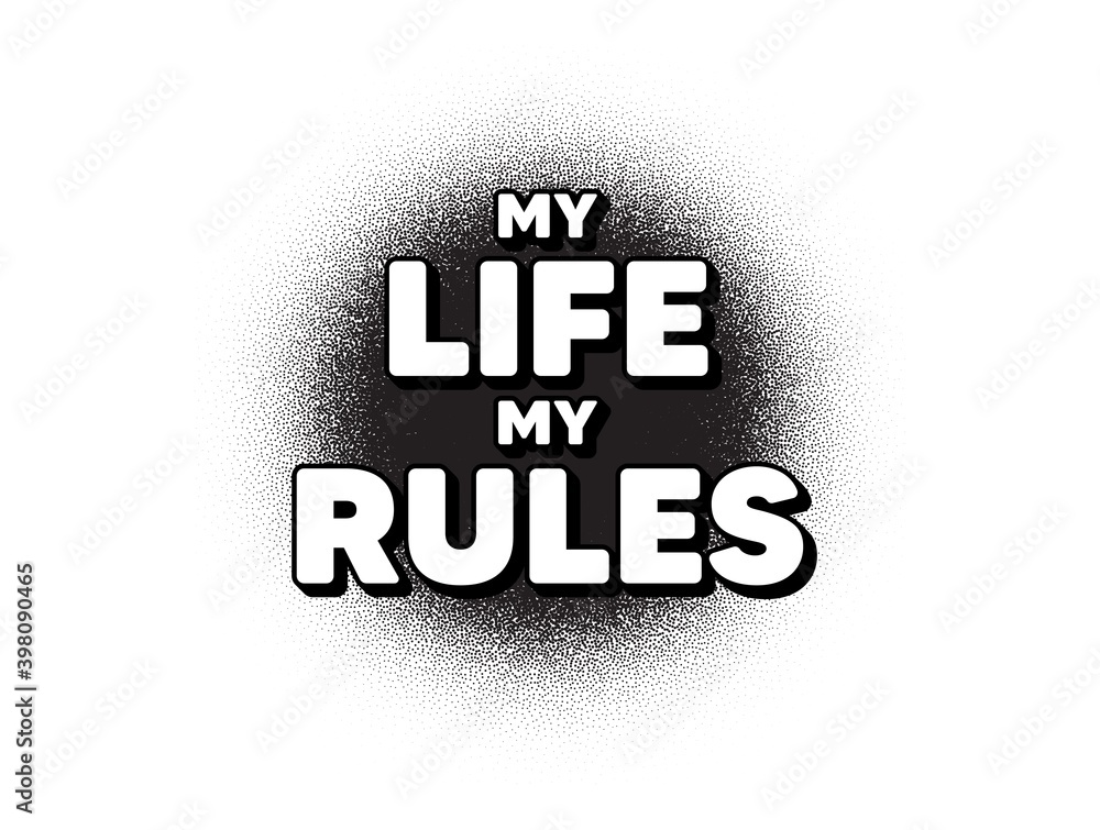 My Life My Rules Pin Badge – Bhai Please India