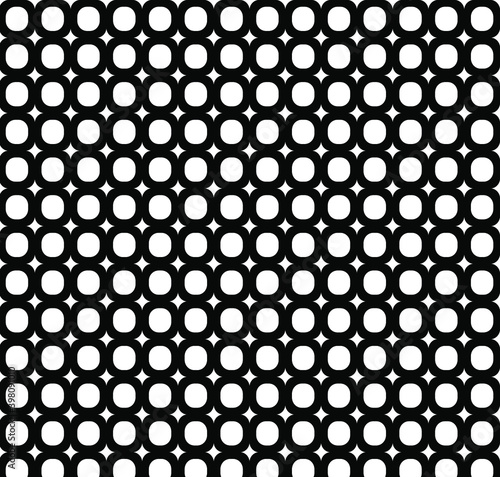 Geometric ornamental vector pattern. Seamless design.
