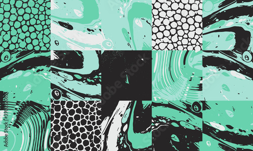 Digital Design Abstract Vector Pattern
