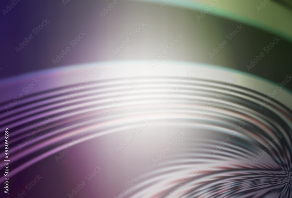 Naklejka premium Light Pink, Green vector blurred and colored pattern.