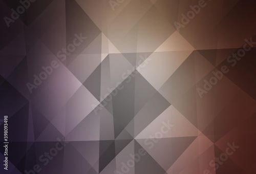 Fototapeta Naklejka Na Ścianę i Meble -  Light Purple, Pink vector polygonal template.
