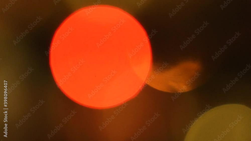 Scene of christmas lights flashing with intentional blur for night atmosphere, various colors red green Scene of christmas lights flashing with intentional blur for night atmosphere, various colors red green