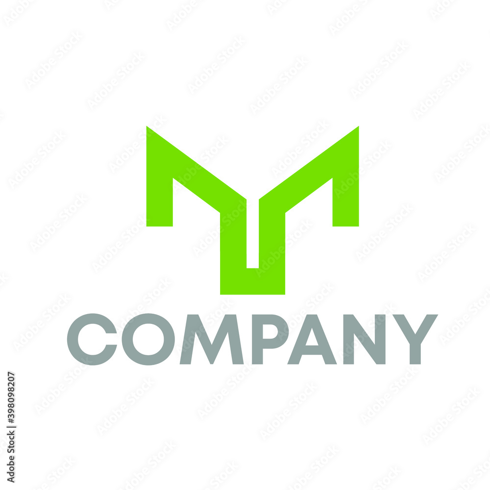 letter M logo letter M logo