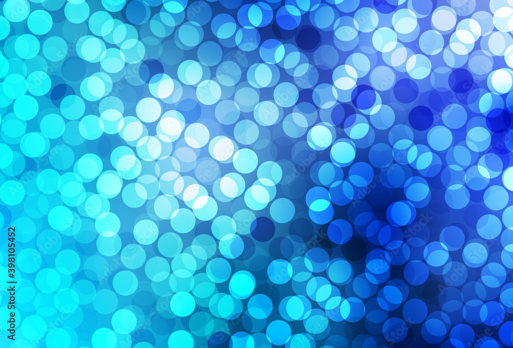 Light BLUE vector background with spots. Light BLUE vector background with spots.