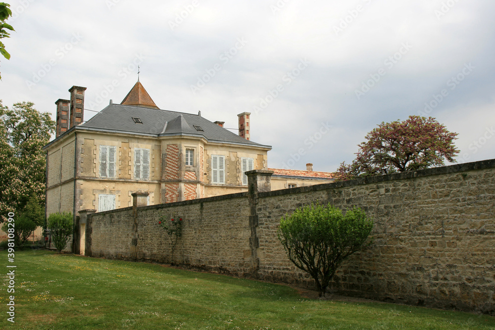 former presbytery in surgères (france)