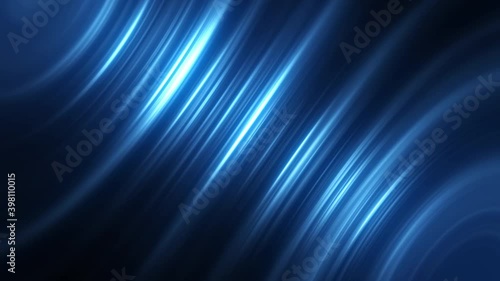 Abstract Blue Streaks Background