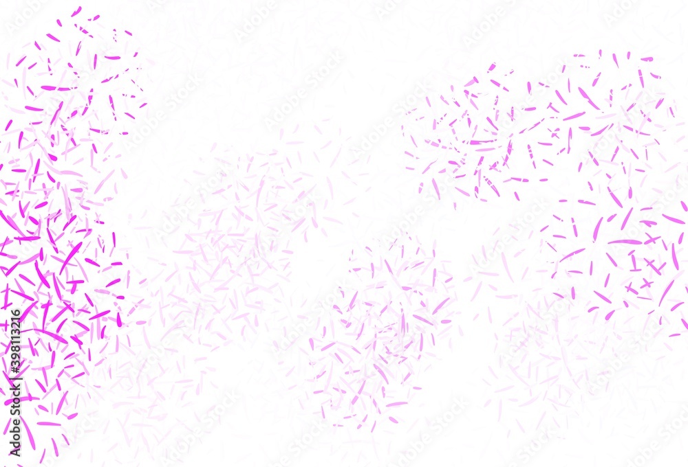 Light Purple, Pink vector layout with flat lines. Light Purple, Pink vector layout with flat lines.