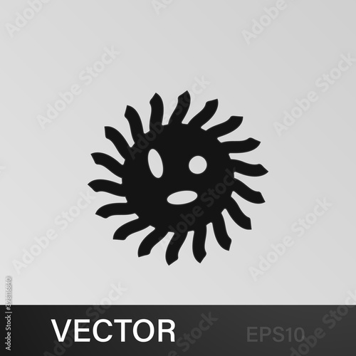 bacterium icon. Element of virus icon. Premium quality graphic design icon. Signs and symbols collection icon for websites, web design, mobile app