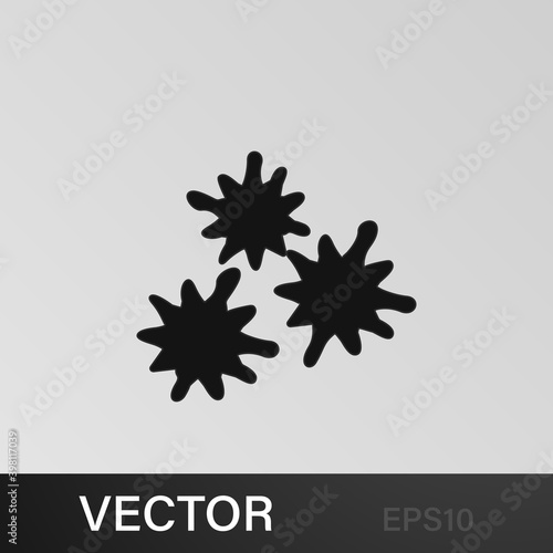 bacteria icon. Element of virus icon. Premium quality graphic design icon. Signs and symbols collection icon for websites, web design, mobile app