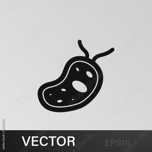bacterium icon. Element of virus icon. Premium quality graphic design icon. Signs and symbols collection icon for websites, web design, mobile app