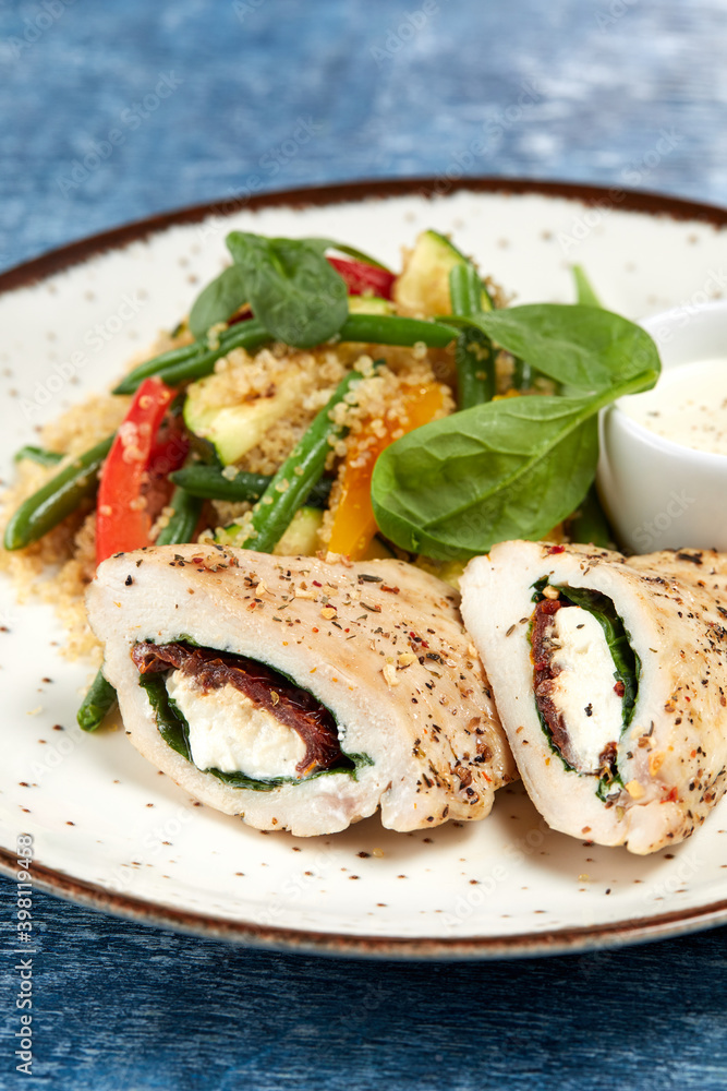 chicken stuffed cream cheese and vegetables chicken stuffed cream cheese and vegetables