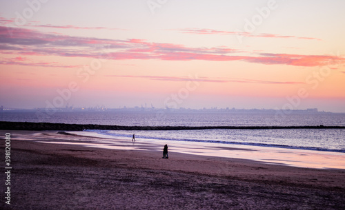 Fuenta Bravia Beach in El Puerto de Santa Maria. Andalusia, Spain photo